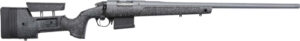 Bergara HMR Pro .300 PRC 26-inch threaded barrel Tactical Gray Cerakote rifle with black/gray speckled stock