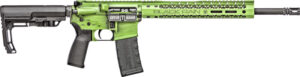 Black Rain Ordnance Spec+ Fusion 5.56 16in Zombie Green Battleworn rifle