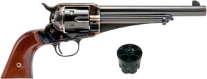Cimarron 1875 Outlaw revolver .45 LC/.45 ACP 7.5 in blued finish walnut grips