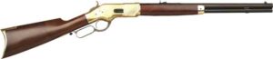 Cimarron 1866 Yellowboy .38 Special 20-inch octagon barrel brass receiver walnut stock