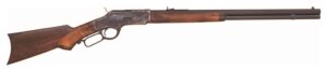 Cimarron 1873 Deluxe .44-40 Winchester 24-inch octagon barrel blued walnut