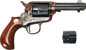 Cimarron Lightning .32-20 3.5in blued revolver with walnut birdshead grips