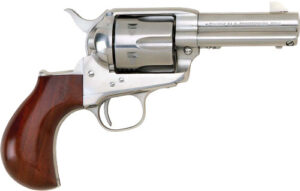 Cimarron Thunderer .45 Long Colt 3.5in stainless revolver with walnut birdshead grip