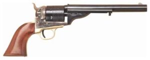 Cimarron 1872 Open Top Navy .38 Special 7.5 in blued barrel case-hardened frame walnut grip