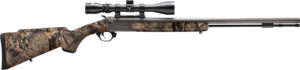 Traditions NitroFire .50 Cal 26-inch VAPR muzzleloader with mounted 3-9x40 scope Mossy Oak camo