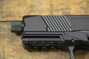 Adams Arms AA-19 9mm pistol 4.5 inch barrel optics cut black