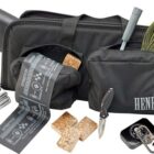 Henry Repeating Arms US Survival AR-7 .22 LR rifle in black with survival pack and Allen carry case