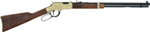 Henry Golden Boy Deluxe Engraved 4th Edition .22 WMR lever-action rifle, blued finish and walnut stock