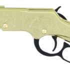 Henry Golden Boy Deluxe Engraved 4th Edition .22 WMR lever-action rifle, blued finish and walnut stock