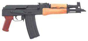 Century Arms Draco 7.62x39 12.25 inch barrel black pistol with wooden handguard