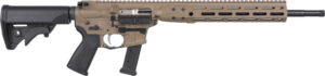 LWRC IC-9 9mm carbine 16.1 inch Flat Dark Earth side view