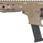 LWRC IC-9 9mm carbine 16.1 inch Flat Dark Earth side view