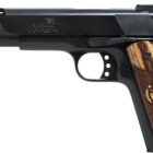 Iver Johnson Eagle XL Ported .45 ACP 6-inch matte blued 1911 pistol with wood grips