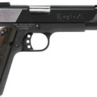 Iver Johnson Eagle XL Ported .45 ACP 6-inch matte blued 1911 pistol with wood grips