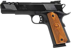 Iver Johnson Eagle .45 ACP 5-inch ported barrel matte blued with walnut grips