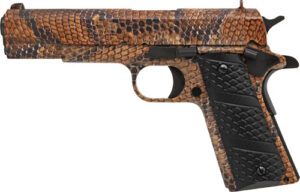 Iver Johnson 1911A1 Rattlesnake .45 ACP 5-inch camouflage pistol