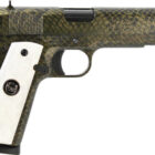 Iver Johnson 1911 A1 Water Moccasin .45 ACP 5 inch snakeskin finish pistol
