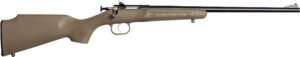 Keystone Crickett G2 .22 LR 16.125 in blued barrel desert tan synthetic stock