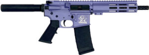 Great Lakes GL15223PORC 7.5in .223 Wylde AR pistol Wild Orchid Cerakote