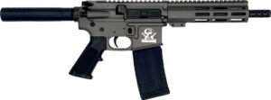 Great Lakes GL-15 AR Pistol .223 Wylde 7.5 inch nitride barrel tungsten finish GL15223PTNG