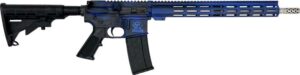 Great Lakes GL-15 RIA .223 Wylde 16in Battleworn Royal Blue stainless-barrel AR rifle