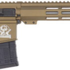 Great Lakes GL15450SSBRZ .450 Bushmaster 18 inch bronze Cerakote AR-style rifle