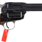 Cimarron Pistoleer 5.5-inch blued revolver with wood grips