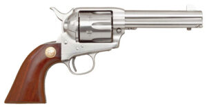 Cimarron P-Model .45 Long Colt 4.75 in stainless revolver with walnut grips