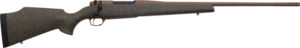 Weatherby Mark V WeatherMark LT 6.5 Creedmoor bolt-action rifle FDE finish green Monte Carlo stock