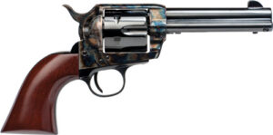 Cimarron Frontier Pre-War .357 Magnum revolver 4.75 in blued barrel color case hardened frame walnut grips