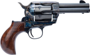 Cimarron Thunderball 9mm 3.5 in blued revolver with walnut birdshead grip