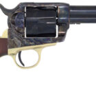 Cimarron Pistolero 9mm 4.75-inch blued barrel color case hardened frame walnut grips