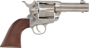 Cimarron Pistolero 9mm Luger 3.5 barrel nickel finish walnut grip