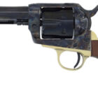 Cimarron Pistolero 9mm 4.75-inch blued barrel color case hardened frame walnut grips