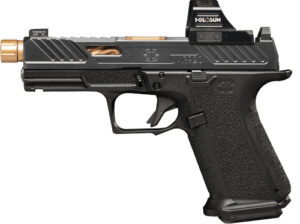 Shadow Systems MR920 Elite 9mm pistol black frame bronze threaded barrel with Holosun 507C