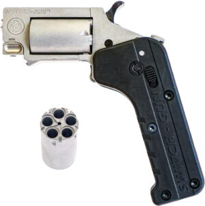 Standard Manufacturing Switch-Gun Combo stainless folding 5-shot revolver