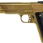 Iver Johnson Eagle XL 10mm 6-inch barrel 24K gold black wood grips