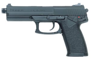Heckler & Koch Mark 23 .45 ACP pistol with 5.87-inch threaded barrel and blued slide