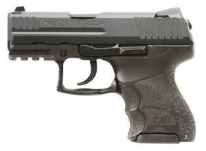 H&K P30SK V1 LEM 9mm subcompact pistol, 3.27 inch barrel, black finish
