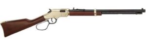 Henry Golden Boy H004L lever rifle .22 S/L/LR with 20-inch octagon barrel, brasslite receiver and walnut stock
