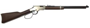 Henry Golden Boy Silver H004SL .22 S/L/LR lever-action rifle with octagon blued barrel and walnut stock