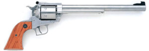 Ruger Super Blackhawk 10.5 in satin stainless .44 Rem Mag single-action revolver with hardwood grips