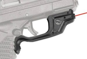 Crimson Trace LG-469 Laserguard trigger-guard laser sight for Springfield XD-S, black polymer