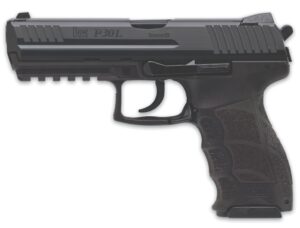 Heckler & Koch P30L V3 9mm 4.45in long slide handgun, black polymer frame