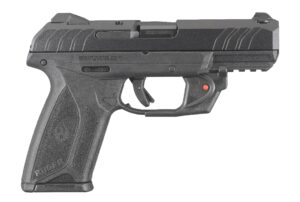 Ruger Security-9 9mm 4 inch blued barrel black polymer frame with Viridian red laser