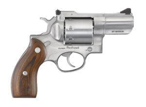 Ruger Redhawk .357 Magnum 2.75-inch satin stainless revolver with hardwood grip