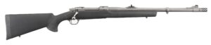 Ruger Hawkeye Alaskan .300 Winchester Magnum 20 inch stainless rifle with black Hogue OverMolded stock