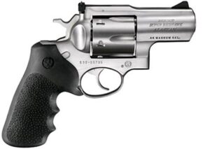 Ruger Super Redhawk Alaskan .44 Rem Mag 2.5 inch satin stainless revolver with Hogue Tamer Monogrip