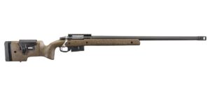 Ruger Hawkeye Long-Range Target 6.5 PRC 26 inch barrel speckled black brown laminate stock