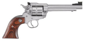 Ruger Single-Ten .22 LR 5.5 inch satin stainless 10-round revolver with hardwood Gunfighter grips